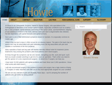 Tablet Screenshot of howie.co.nz